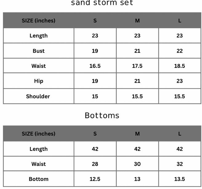 SAND STORM SET